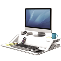 Fellowes LOTUS SIT-STAND WORKSTATION - WHITE