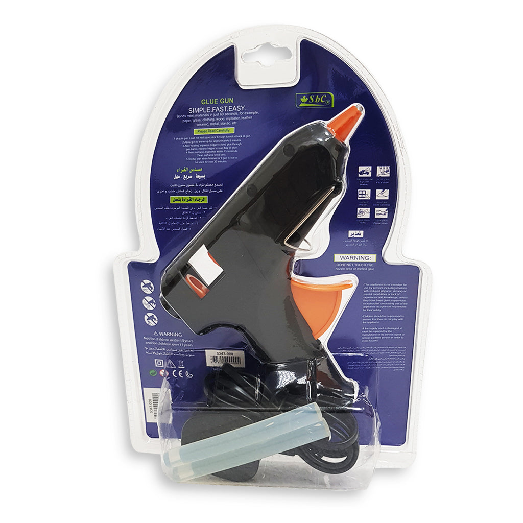 Glue Gun 40w Black - Al Masam Stationery LLC