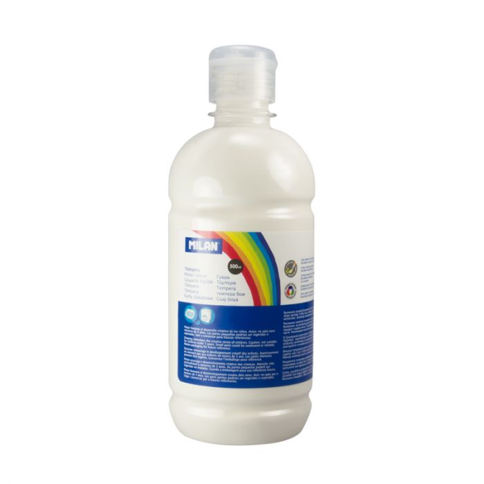 Poster Paint 500 ml bottle white - Al Masam Stationery LLC