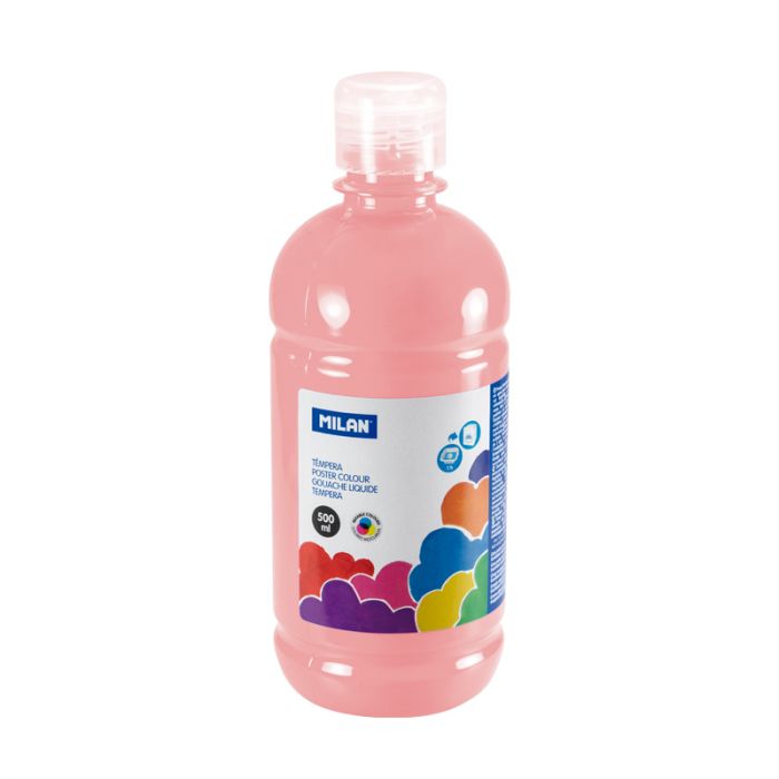 Poster Paint 500 ml bottle pale pink - Al Masam Stationery LLC