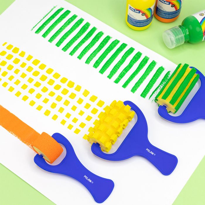 Grooved sponge roller 1311, 70 mm - Al Masam Stationery LLC