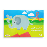 Cut & Paste Colored A3 size - Al Masam Stationery LLC