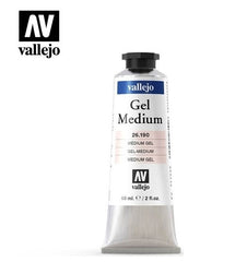 Vallejo Acrylic Gel Medium 190-60ml. Tube