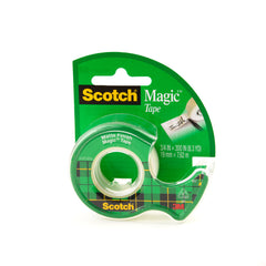 Scotch Magic Tape in Dispenser 3/4 x 300 in 19mm x 7.62m