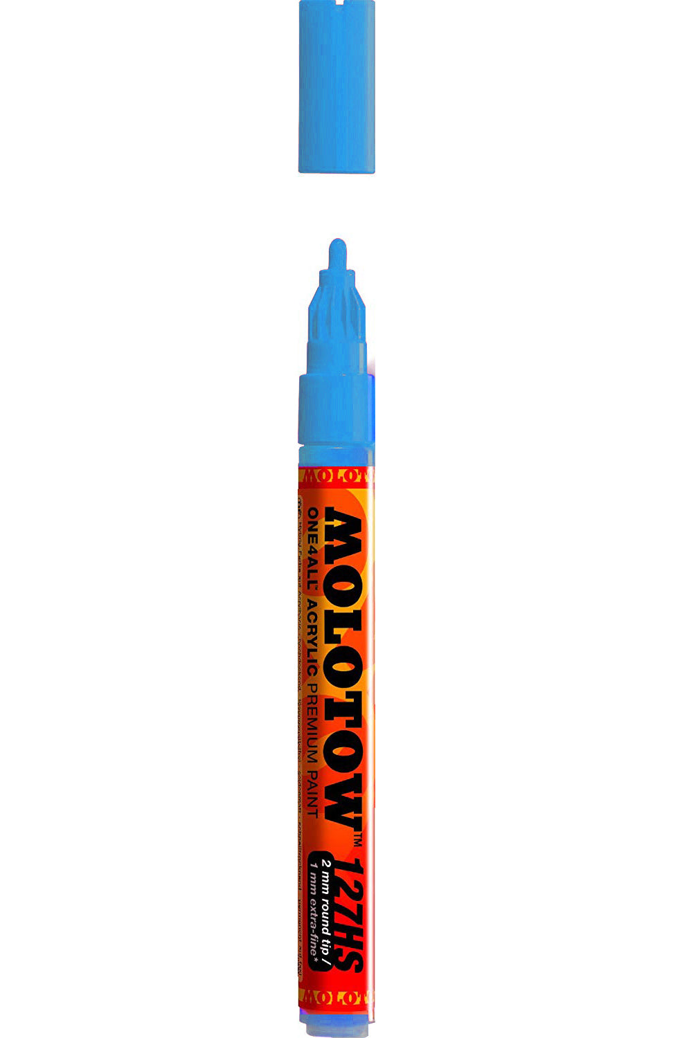 127 Hs-One4All (2Mm) Shock Blue Middle - Al Masam Stationery LLC
