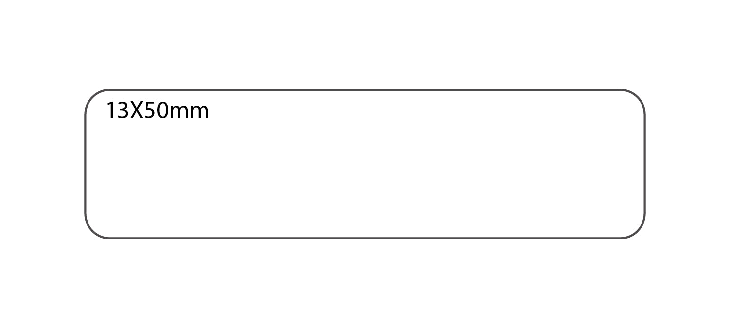 SELF ADHESIVE OFFICE LABEL-13X50mm - Al Masam Stationery LLC