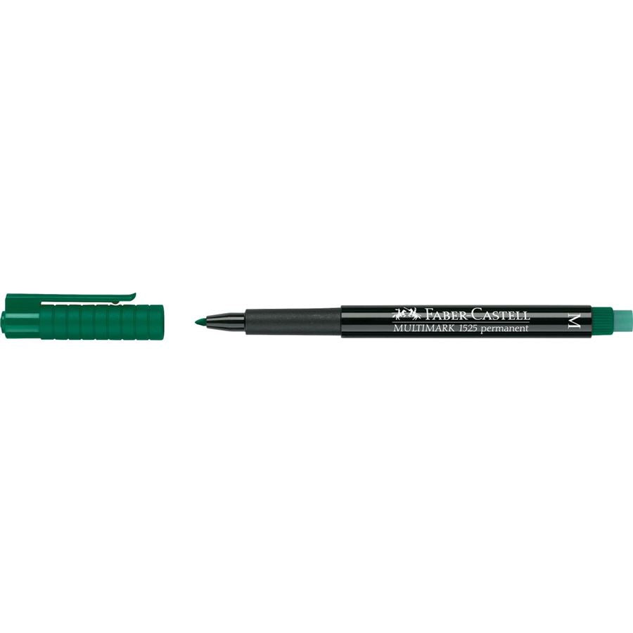 Faber-castell Multimark Permanent M Green - Al Masam Stationery LLC