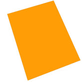 SADIPAL Fluorescent Card Board Colour Sheet-250GMS-Orange - Al Masam Stationery LLC