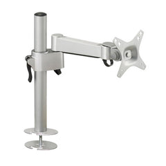 DesQ Monitor Arm Pole Mount | Silver