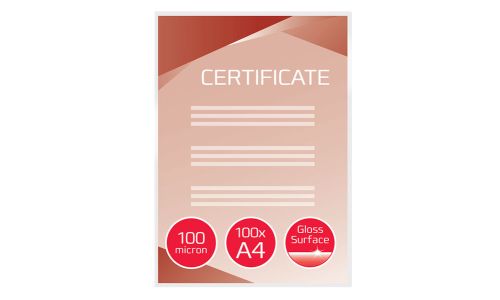 Gbc laminating pouch gloss a4 303x216 - Al Masam Stationery LLC