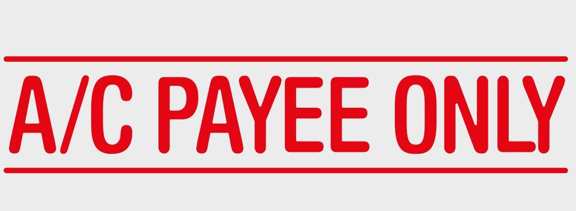 COLOP STAMP A/C PAYEES STAMP