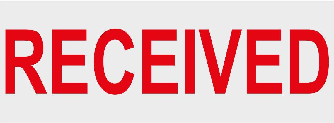 The COLOP Printer 20 L04 RECEIVED white / Red Stamp is a versatile and efficient tool for organizational use. With its crisp, clear impressions and durable design, this stamp will help streamline your work processes and keep your records organized. Perfect for marking received documents in a professional and efficient manner.