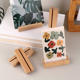 ELMAS 3pcs Wooden Card Holder Set for Photos & Notes - Al Masam Stationery LLC