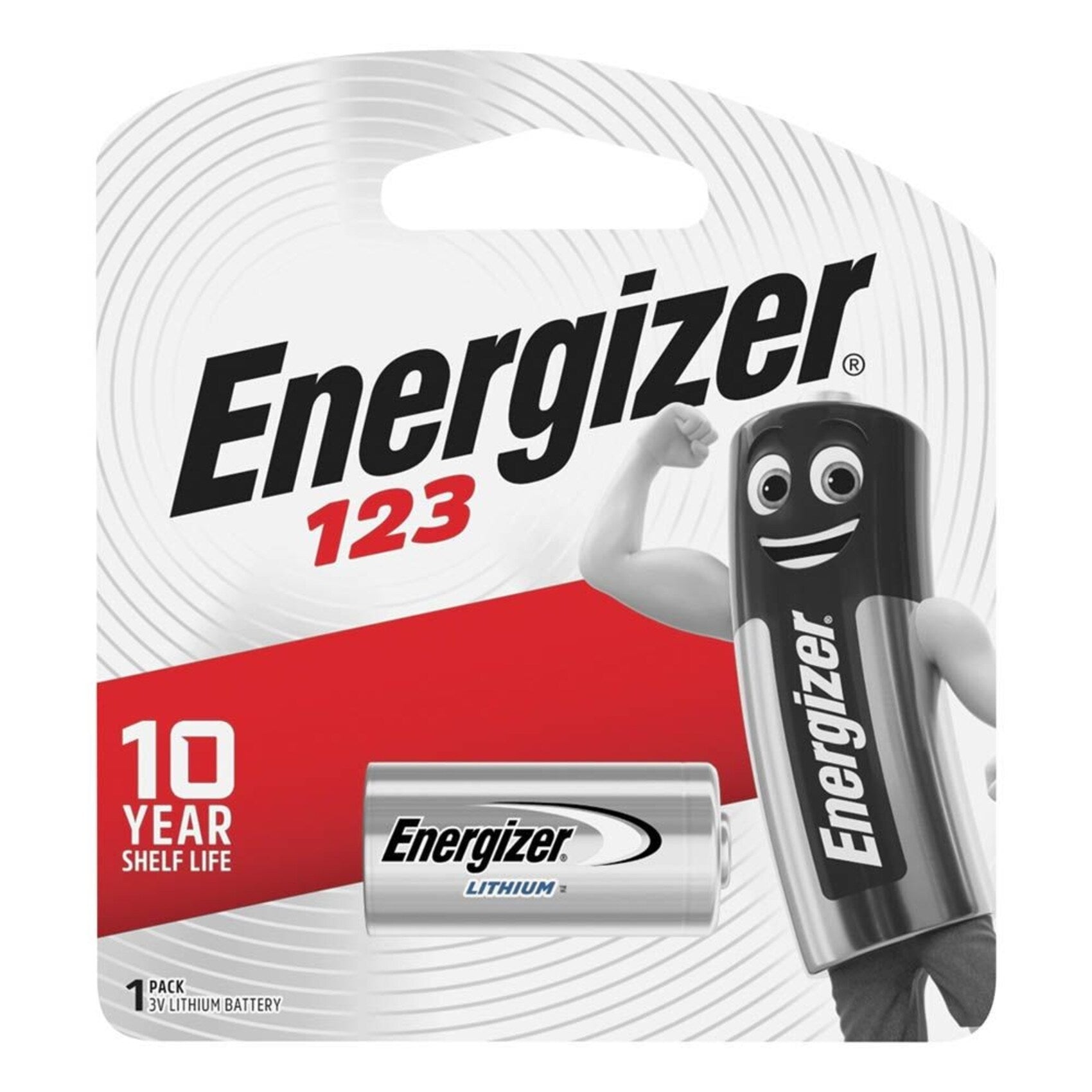Energizer Battery Lithium 123 - AP BP1 - 3V - CR1