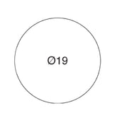 SELF ADHESIVE OFFICE LABEL-19mm - Al Masam Stationery LLC