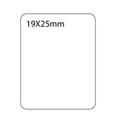 SELF ADHESIVE OFFICE LABEL-19X25mm - Al Masam Stationery LLC