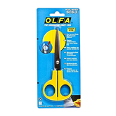 Olfa Utility Serrated Edge Scissor Anti Slip Multi Purpose - Al Masam Stationery LLC