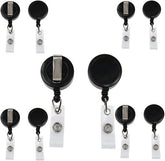 FIS Name Badge Reel Black / Grey - Al Masam Stationery LLC