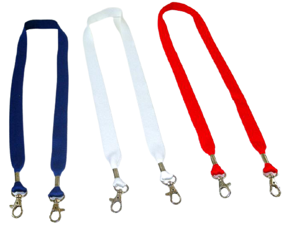 CFM N-20D-2 NAME BADGE LANYARD DOUBLE HOOK
