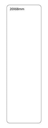 SELF ADHESIVE OFFICE LABEL-20X68mm - Al Masam Stationery LLC