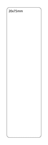 SELF ADHESIVE OFFICE LABEL-20X75mm - Al Masam Stationery LLC