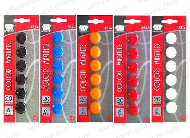 Hand Colour Magnets 20mm - Al Masam Stationery LLC