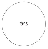 SELF ADHESIVE OFFICE LABEL-25mm - Al Masam Stationery LLC