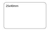 SELF ADHESIVE OFFICE LABEL-25X40mm - Al Masam Stationery LLC
