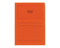 Elco Ordo classico orange, with line print