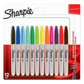 Sharpie Fine Point Permanent Marker Assorted 14 Pieces - Al Masam Stationery LLC