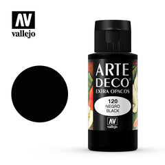 VALLEJO ART DECO 120-60ML. BLACK
