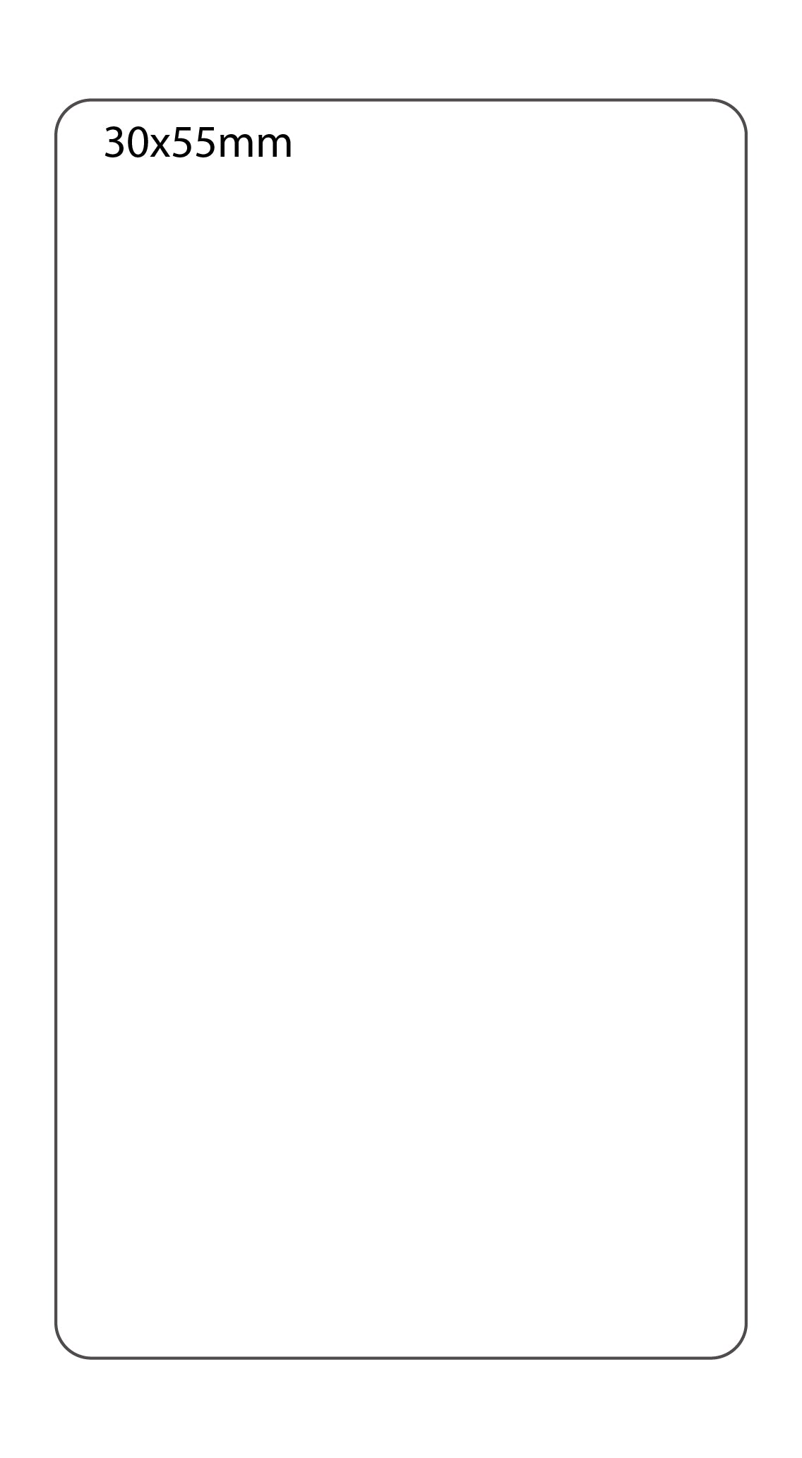 SELF ADHESIVE OFFICE LABEL-30X55mm - Al Masam Stationery LLC