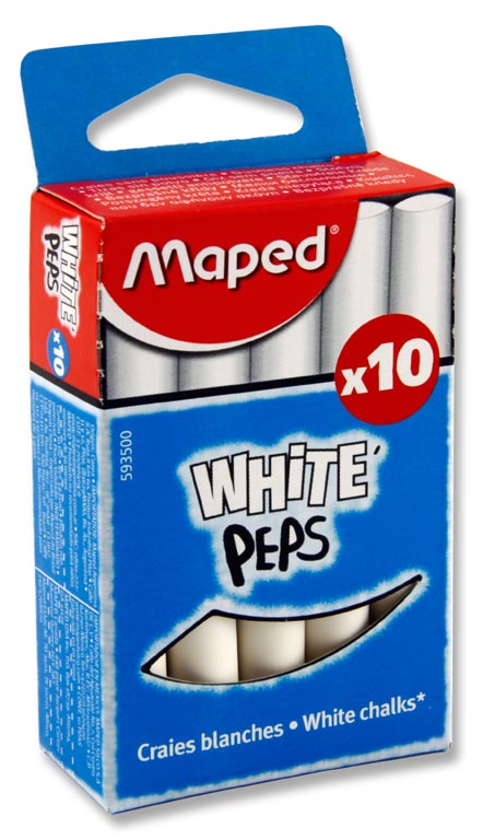 Maped White Chalk - Al Masam Stationery LLC