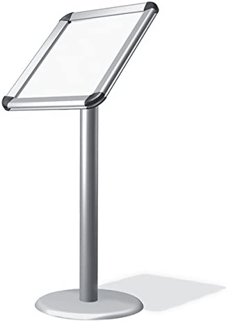 This LEGAMASTER PREMIUM POSTER FRAME A4 ON STAND is a durable and stylish option for displaying A4 posters. With its premium design and sturdy stand, it provides a professional touch to any presentation. Perfect for showcasing important information or promotions in any professional setting.