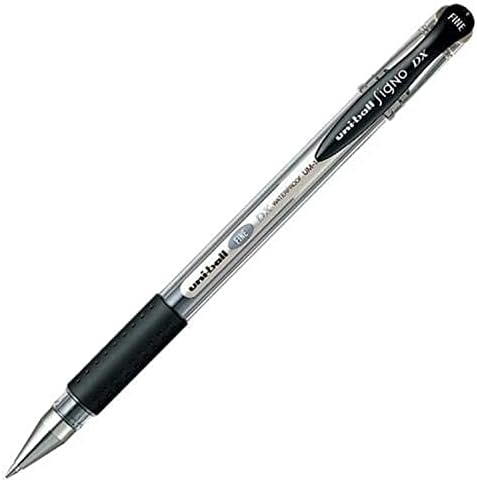 Mitsubishi Signo Roller Pen Black 0.7mm White - Al Masam Stationery LLC