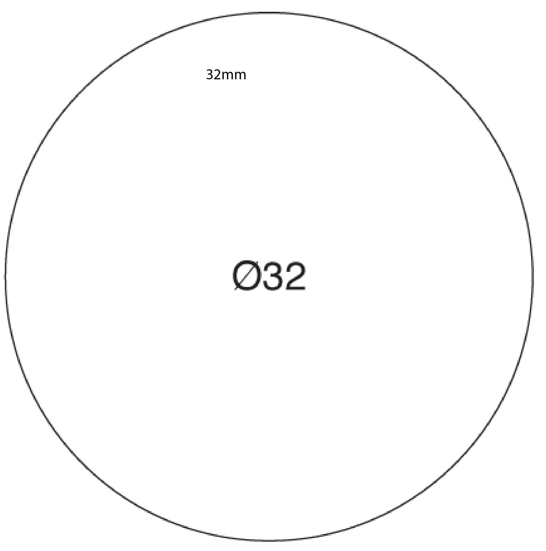 SELF ADHESIVE OFFICE LABEL-32mm - Al Masam Stationery LLC