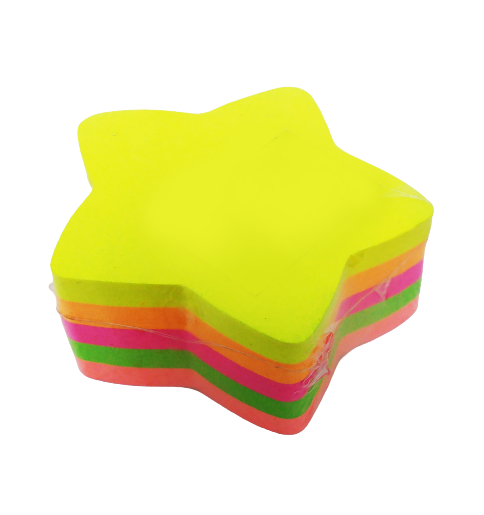 Sticky Notes Star 5*5cm 200shts - Al Masam Stationery LLC
