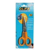 Olfa Utility Serrated Edge Scissor Anti Slip Small - Al Masam Stationery LLC