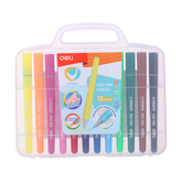 Deli Felt Pen 12 colors - U Touch - Al Masam Stationery LLC