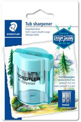 Staedtler Tub sharpener 2Hole Blister pack - Al Masam Stationery LLC