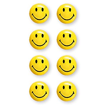 Magnetoplan Magnetic Smileys (On Blister) (Size 20 Mm) - Al Masam Stationery LLC