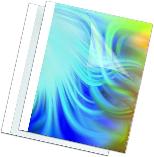 Fellowes Thermal Cover (Pkt. Of 50) - 25Mm (White Color) - FEL 5390701 - Al Masam Stationery LLC