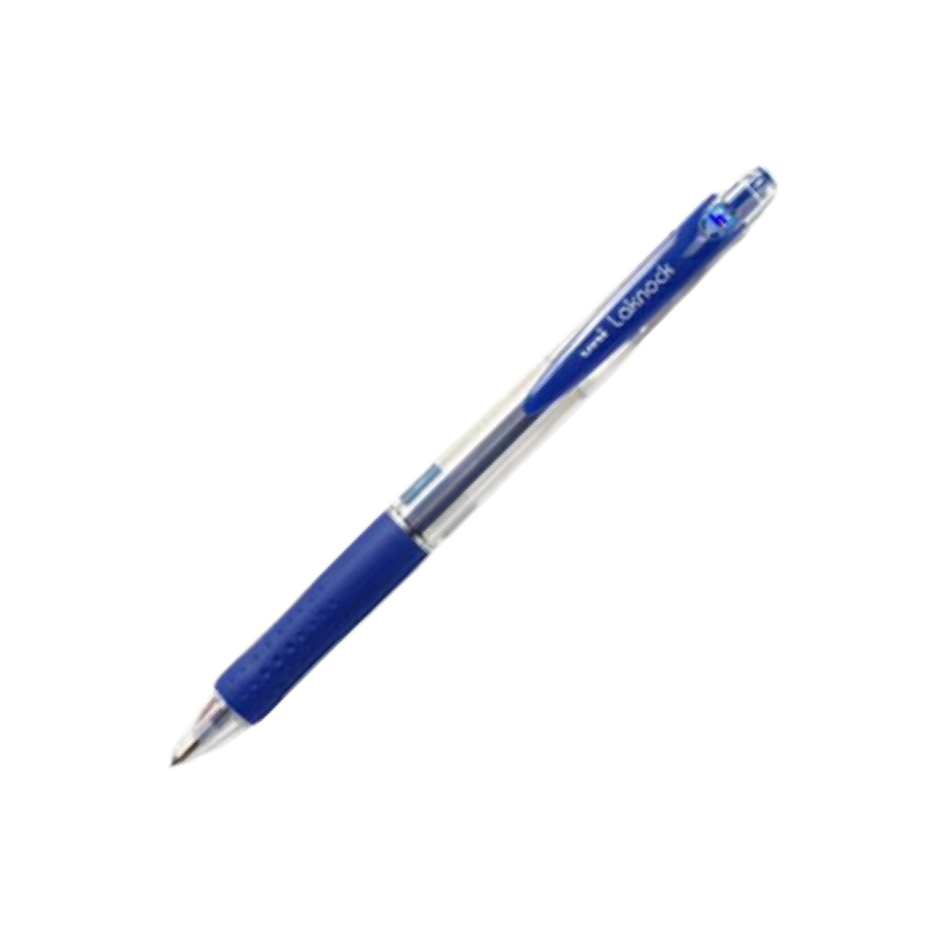 Uni Laknock SN100F Ball point Pen 0.7mm - (Blue) - Al Masam Stationery LLC