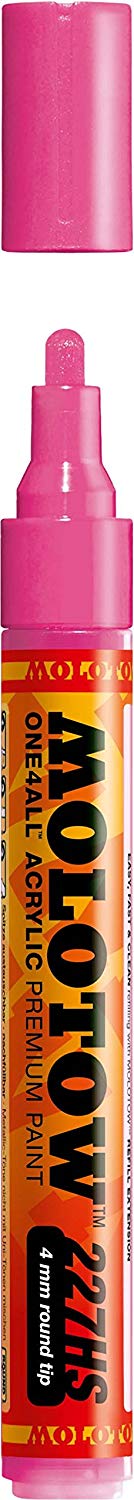 Molotow Board Tip Marker 227Hs 4Mm Neon Pink - Al Masam Stationery LLC