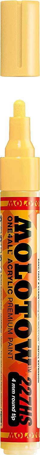 Molotow Board Tip Marker 227Hs 4Mm Vanilla Pastel - Al Masam Stationery LLC
