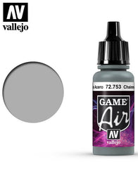 Vallejo GAME AIR 753-17ML. CHAINMAIL SILVER