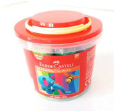 FABER-CASTELL 10 Modelling Clay 500 GM Plastic Bucket - Al Masam Stationery LLC