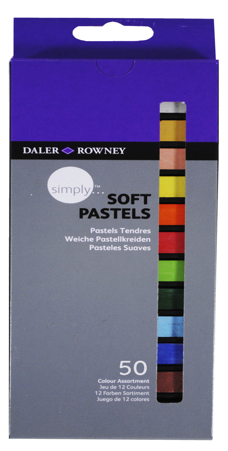 Daler Rowney 50 oil pastels - Al Masam Stationery LLC