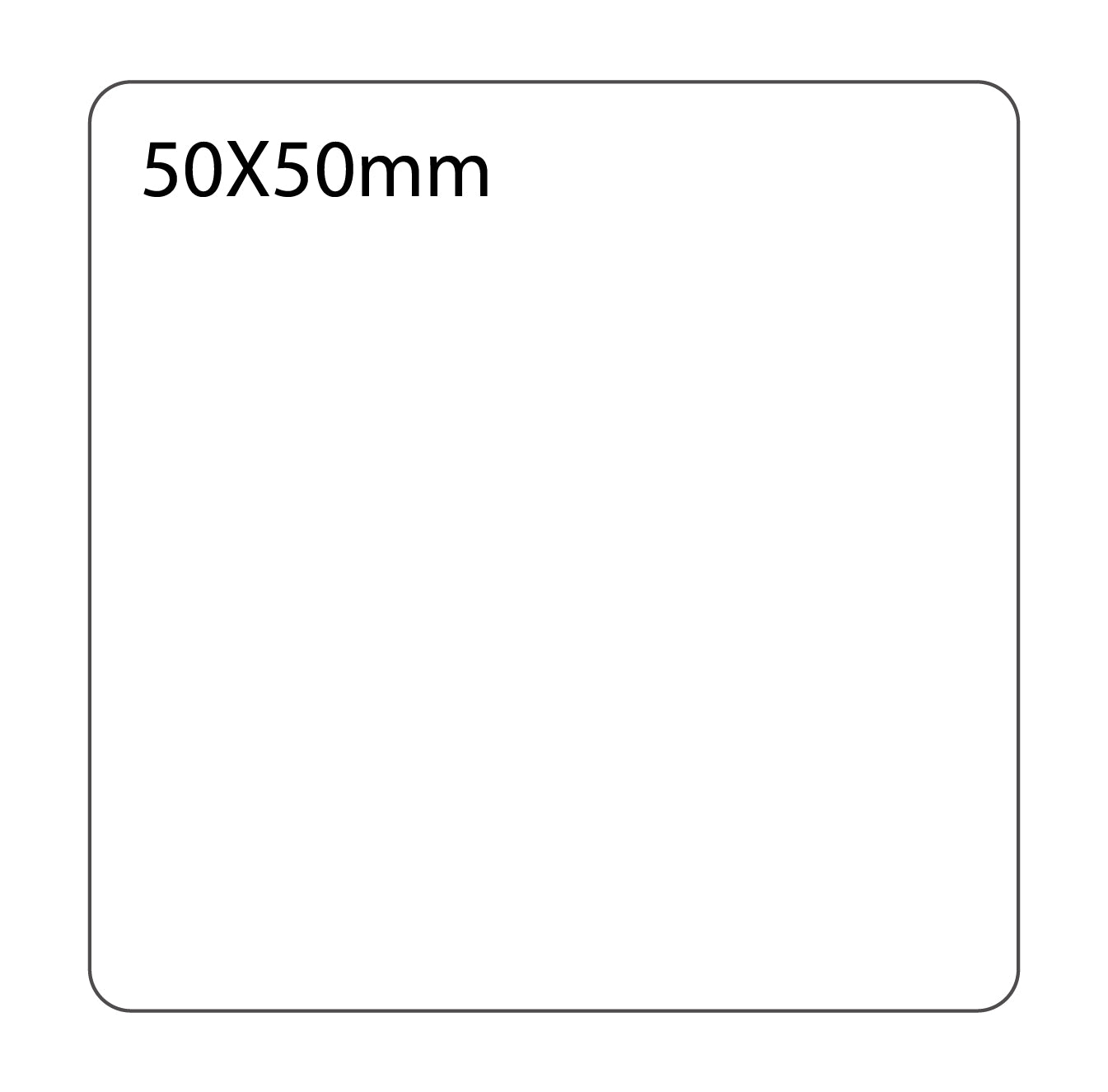 SELF ADHESIVE OFFICE LABEL-50X50mm - Al Masam Stationery LLC