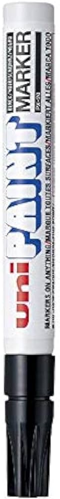 Uni PX20 Paint Marker Bullet tip Black - Al Masam Stationery LLC